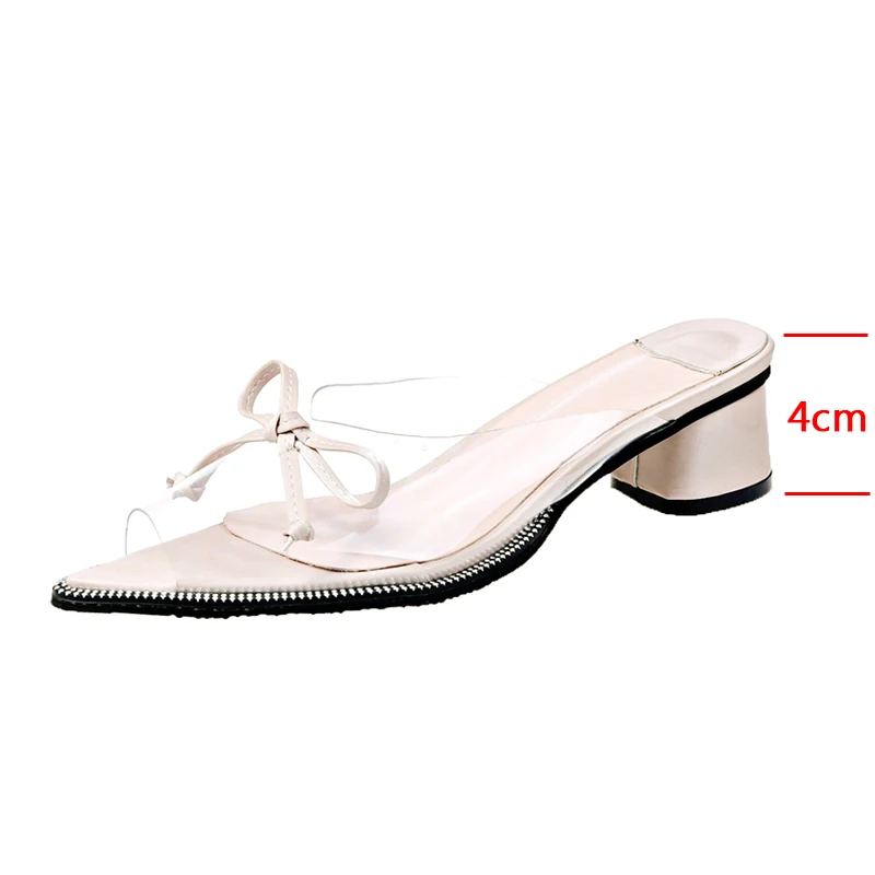 Прозрачный ПВХ прозрачные женские туфли лодочки Женская обувь Большие размеры