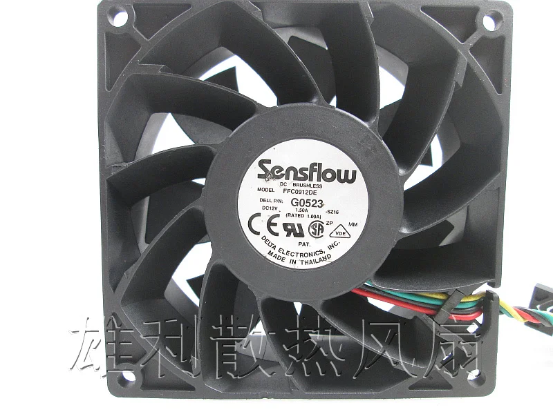 

Новый FFC0912DE 9038 12V 1.50A 9 см защиты электродвигателя Вентилятор охлаждения