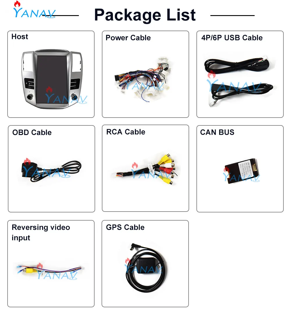 

Car stereo DVD player GPS Navigation For-LEXUS RX300/330/350/400h 2004-2008 car radio multimedia player Android Vertical Screen