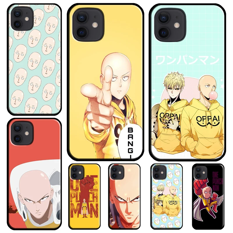 Аниме One Punch Man чехол для iPhone 12 11 pro max 6 6s 7 8 plus X XR XS Max SE 2020 телефона|Бамперы| |