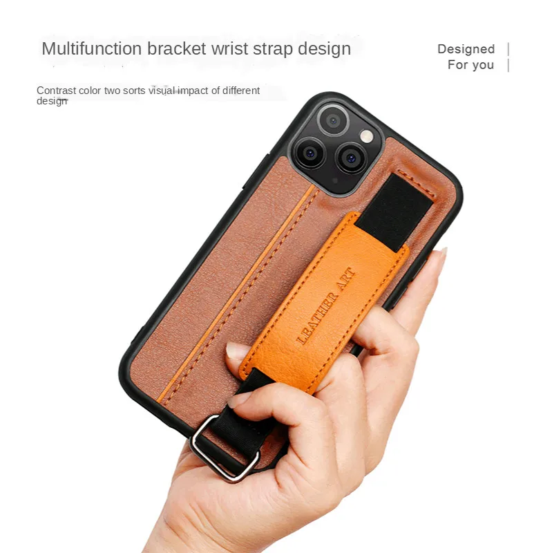 

Suitable for IPhone 12pro Max for 12 Pro Protective Leather Case with Mobile Phone Case Holde for Iphone 11 Phone Cases