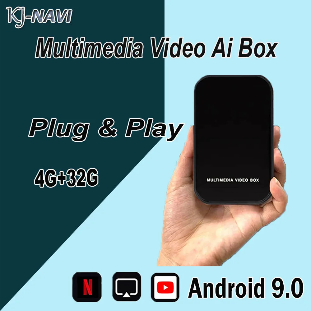 

Автомобильный мультимедийный ключ CarPlay, 4 + 32 ГБ, Android 9,0