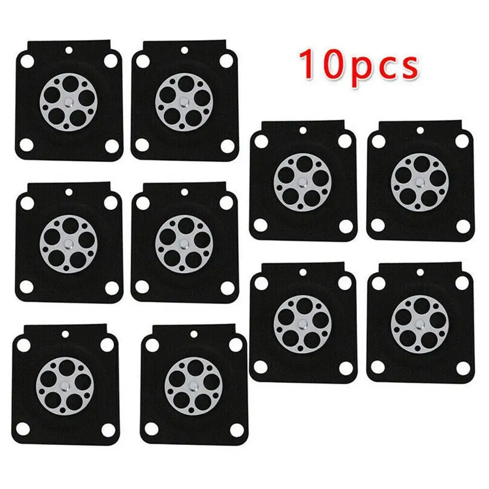 

10pcs Carburetor Reconstruction Kit Metering Liner Gasket Diaphragm Accessories Easy To Install And Use