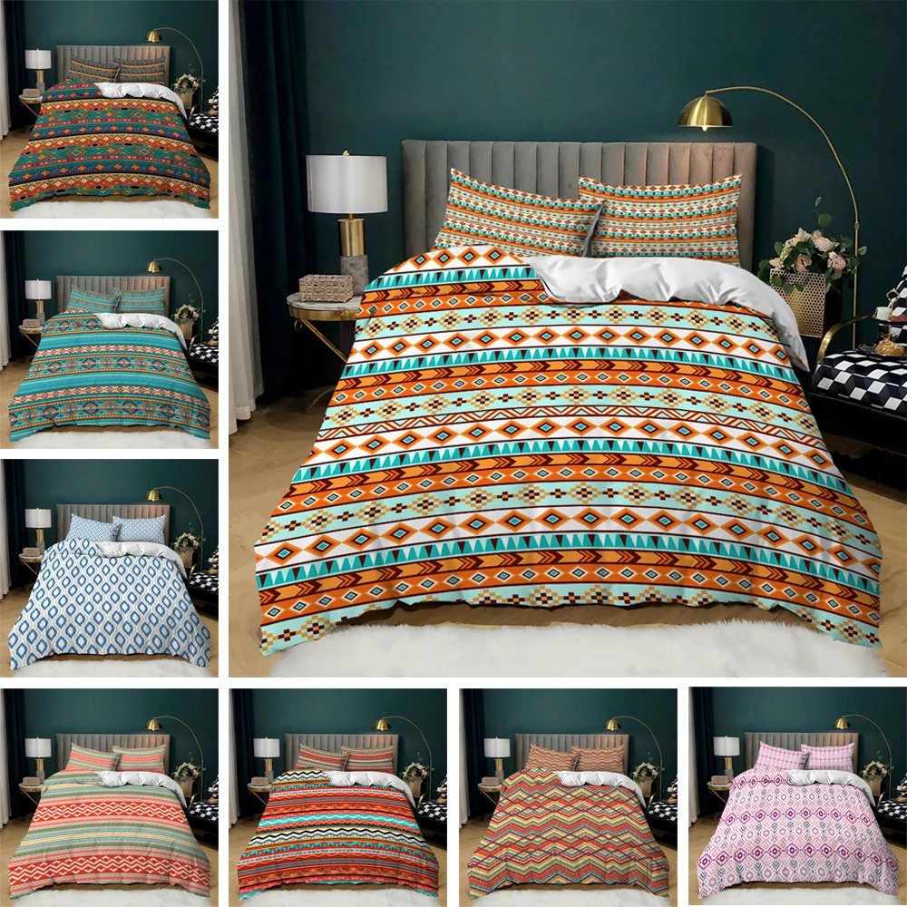 

Комплект постельного белья в богемном стиле, 2/3 предмета