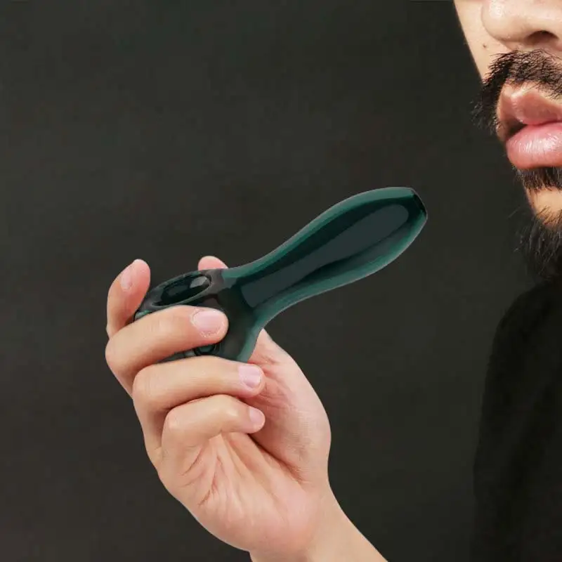 

Smoking glass pipe fine pipe filter cigarette holder portable durable husband collection cigar pipe