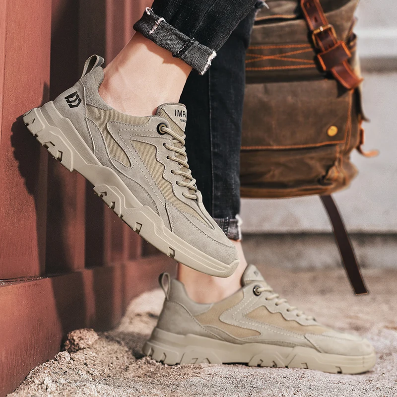 

CYYTL Casual Shoes for Men Moccasins Comforable Leather Flats Hiking British Business Luxury Sneakers Driving Chaussure Homme