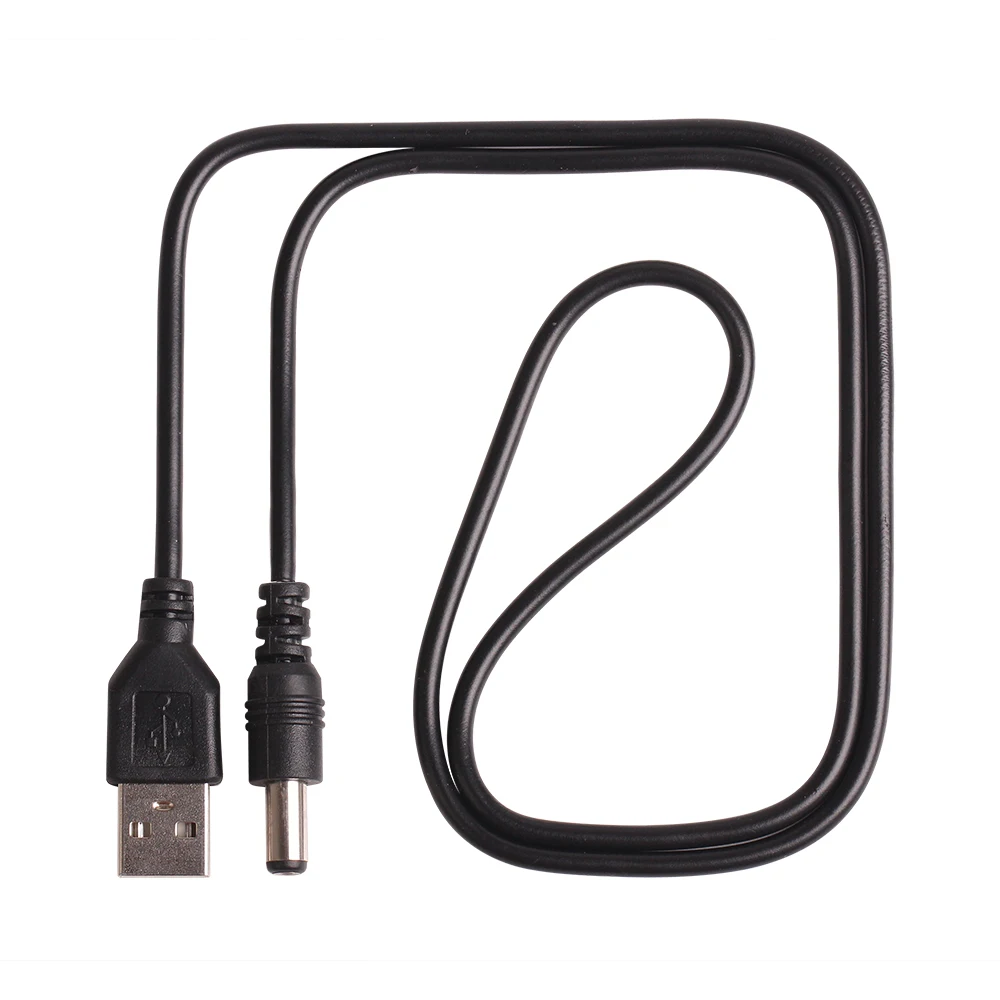 80 см USB кабель для зарядки 5 5*2 1 мм черный 100 шт./лот|power cable|usb power cableusb 5.5 2.1 |