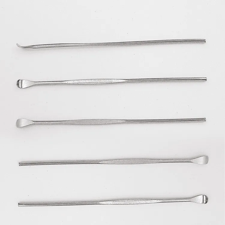 Ушной серы сборщиков Нержавеющая сталь ушные палочки для удаления воска кюретка