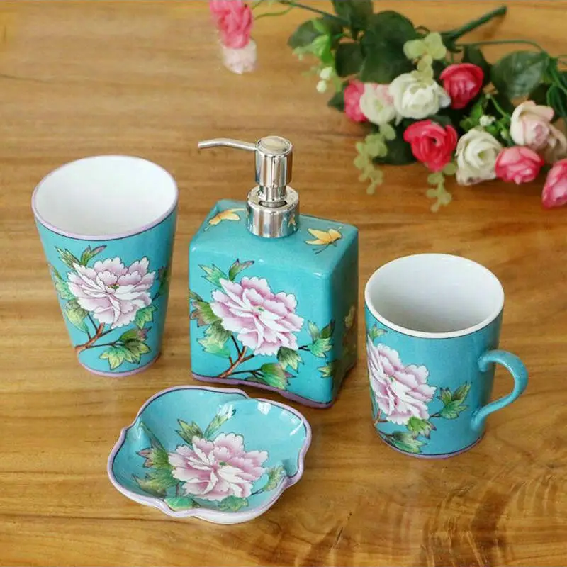 Красивая краска для рук коллекционный домашний декор дозатор мыла Фарфоровые