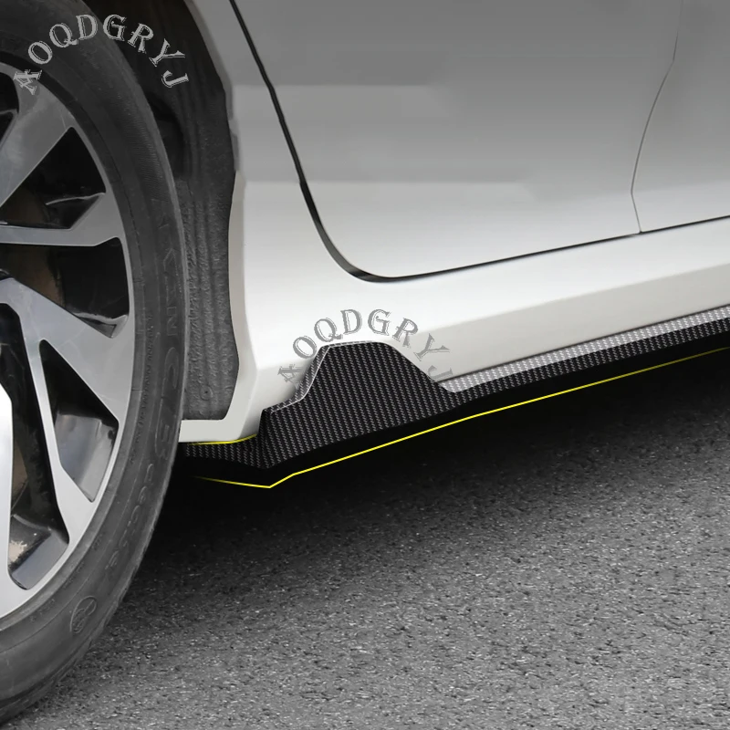 Боковые юбки из ПП комплекты кузова клавишная панель 1 пара для Honda 10th Gen Civic 4DR SEDAN