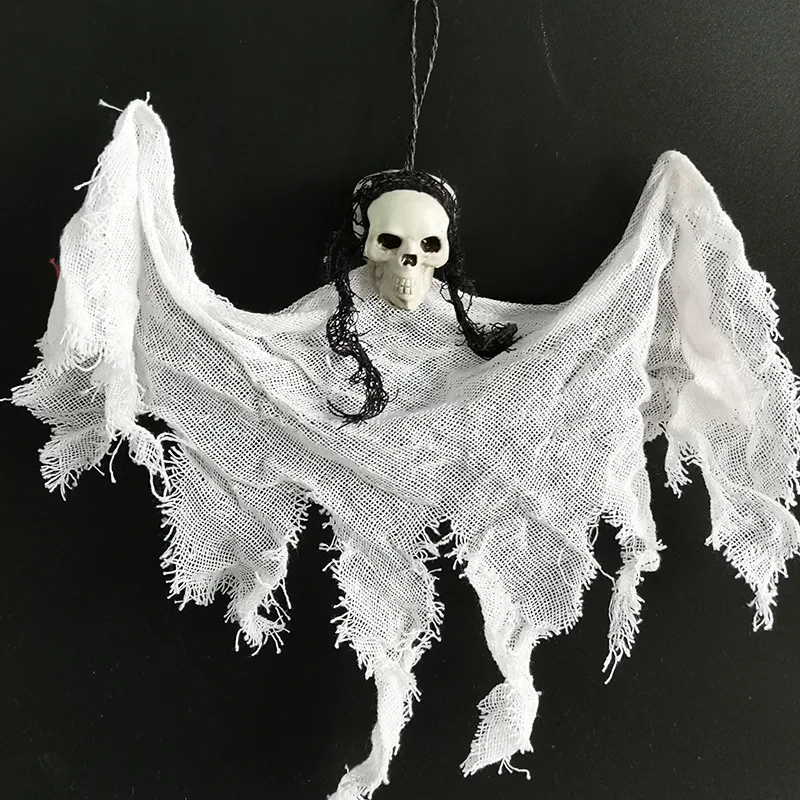 

Horror Props for Haunted House, Hanging Skull Head for Halloween, Scary House Party Decoration