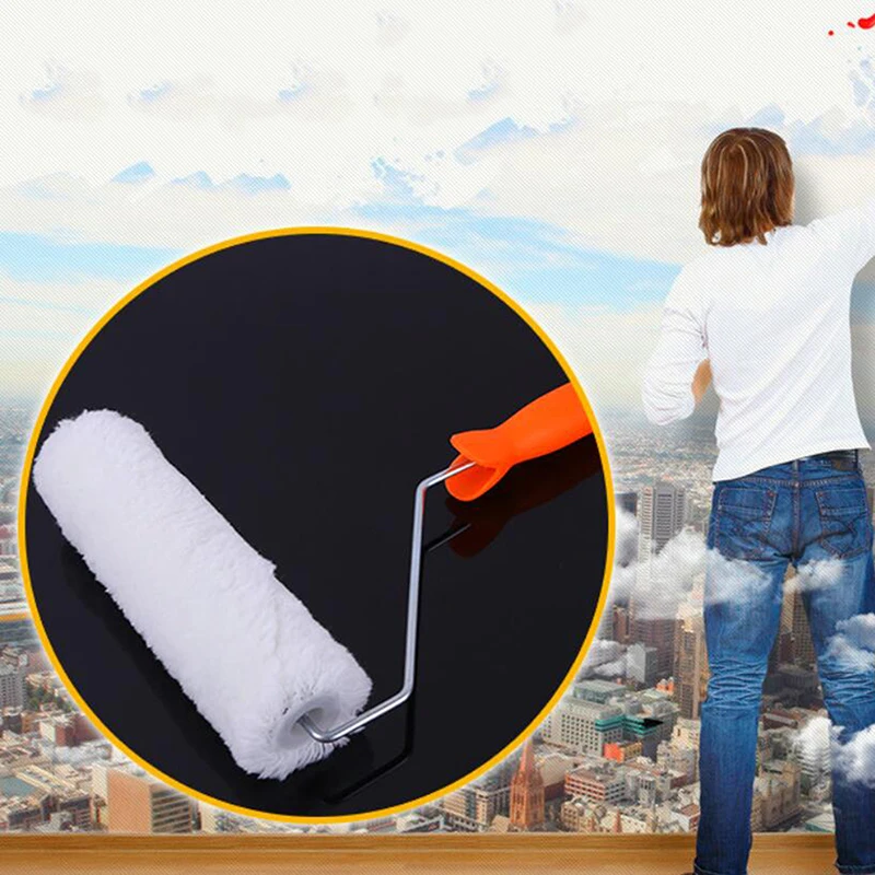 Кисть для домашнего декора стен малярный валик инструмент сделай сам кисть