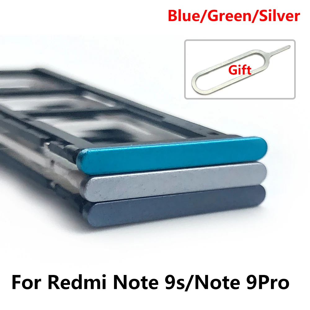 Новый держатель слота для SIM-карты Xiaomi Redmi Note 7 9 9s 10 Pro запасные части | Мобильные