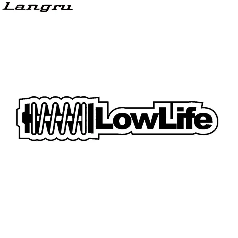 

Cool Graphics Low Life Vinyl Waterproof Car Sticker Decal Car Accessories Jdm