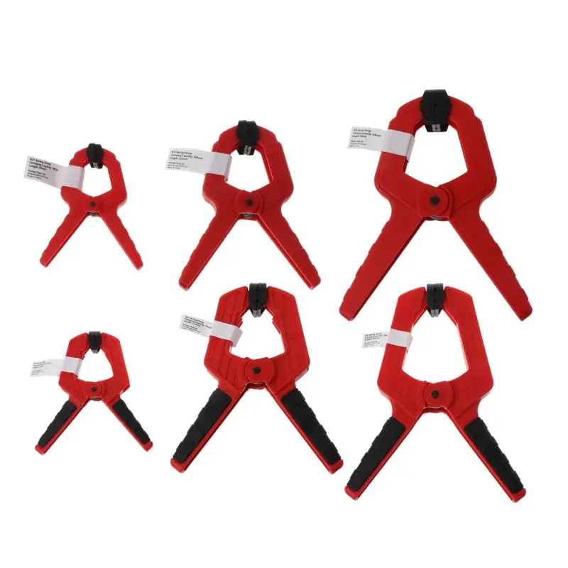 

Сверхмощный прочный пластиковый рычажный пружинный зажим для деревообработки столярные инструменты