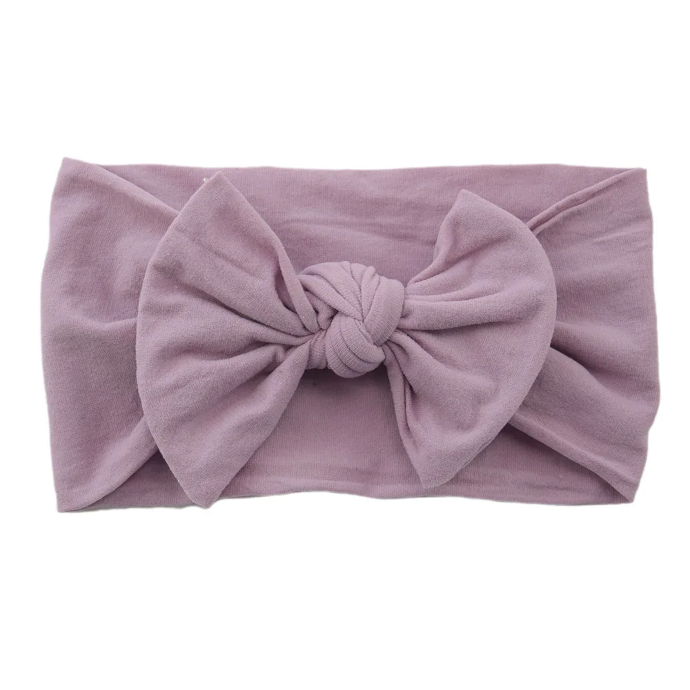 

38 Colors Nylon Headband for Baby Girls Boys Soft Bow Knot Turban Hair Bands Baby Hair Accessories for Children Headwear