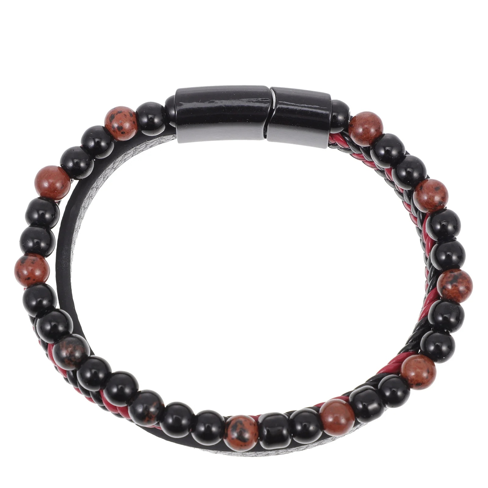 

1Pc Unisex Cattlehide Braided Bracelet Personalized Chain Bracelet Wristband
