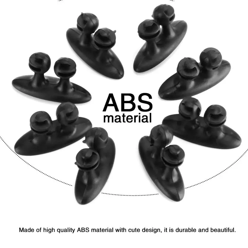 8x автомобильный Стайлинг зажим для проводов мотоциклетные наклейки Skoda Octavia A5 A7 2