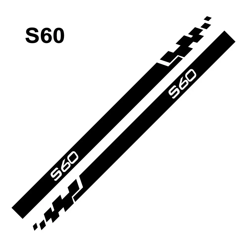 

Для Volvo XC90 XC60 S60 V60 SXC40 C30 C70 S40 90 T6 V40 V70 V90 внешние аксессуары для стайлинга автомобильные дверные боковые наклейки и наклейки