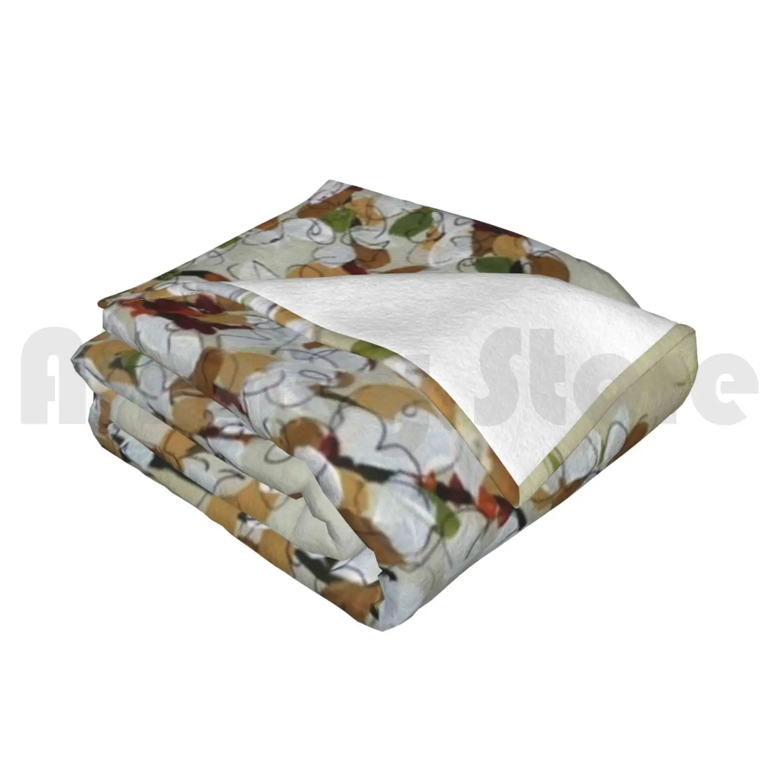 Одеяло сумасшедшее дерево Весна 2450 цветы искусство Jamiemorathart Jamie Morath