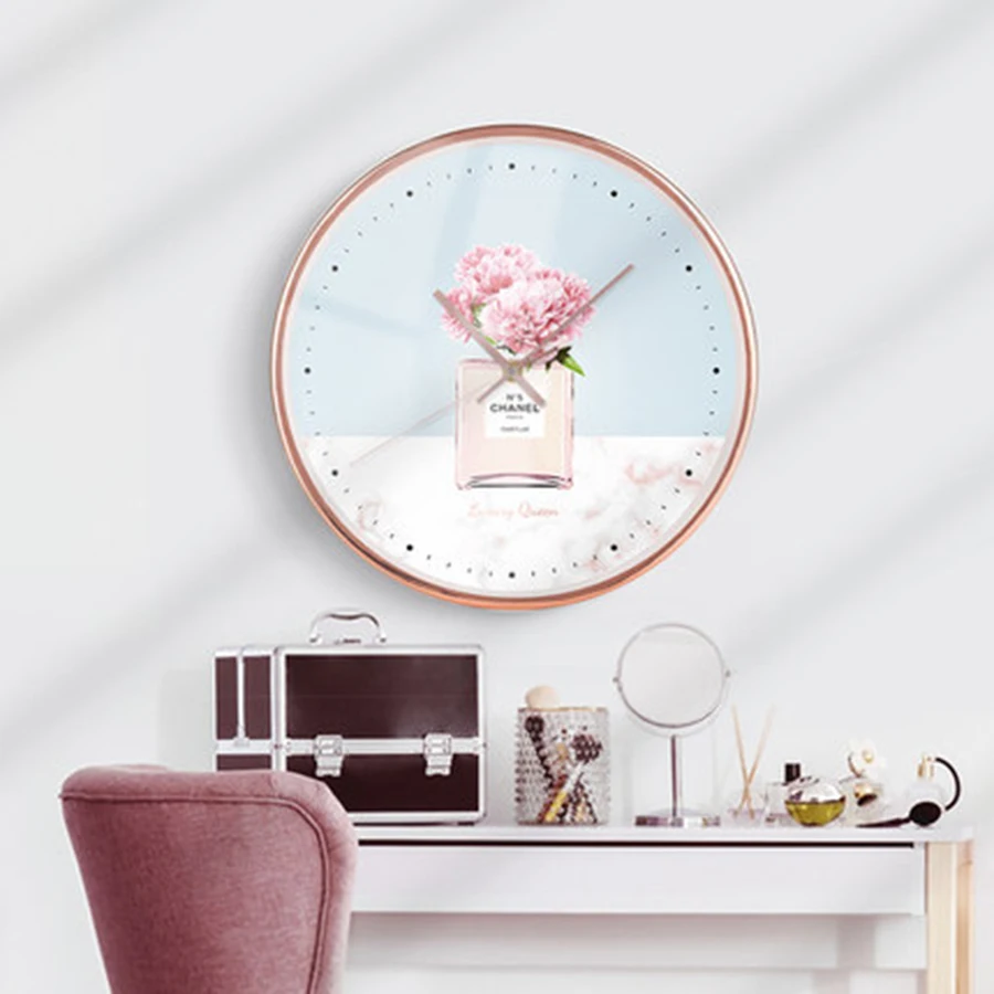 Художественные креативные настенные часы современный дизайн бесшумные