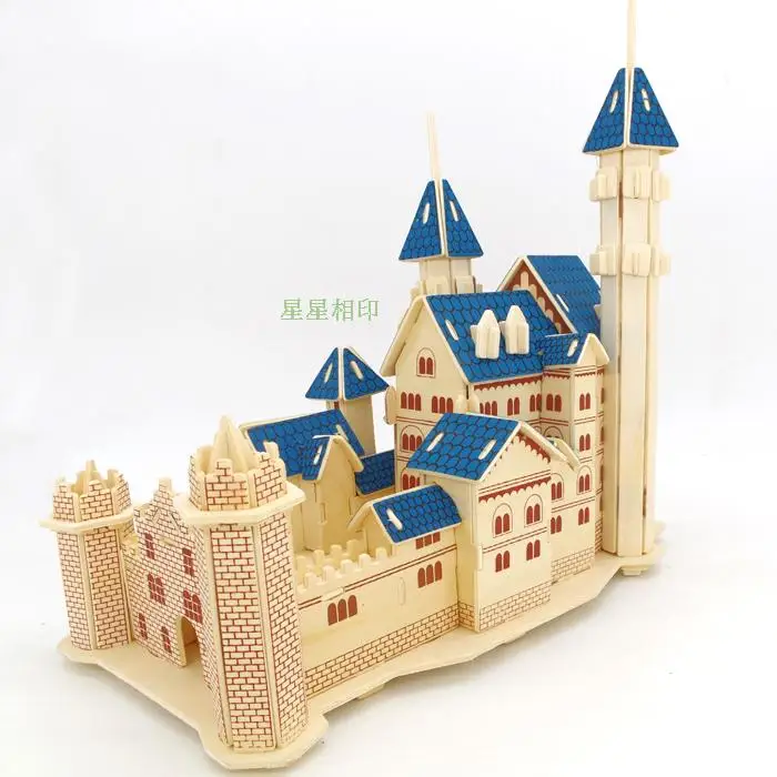 Candice guo! Деревянная игрушка 3D пазл ручная работа набор для сборки изделий из