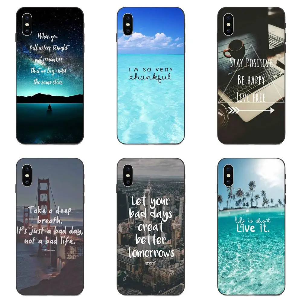 Мягкий ТПУ защитный чехол для Apple iPhone 11 X XS Max XR Pro 4 4S 5 5S SE 6 6S 7 8 Plus с вдохновляющей