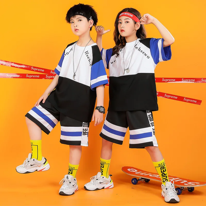 

Boys Girls Children's Day Chorus Stage Performance Summer Fashion British Style Student School Uniform Japanese Class Costumes