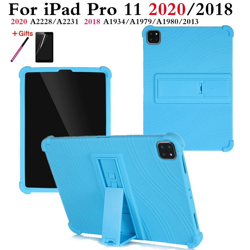 Чехол для iPad Pro 11 2020 2018 противоударный мягкий силиконовый чехол детский с
