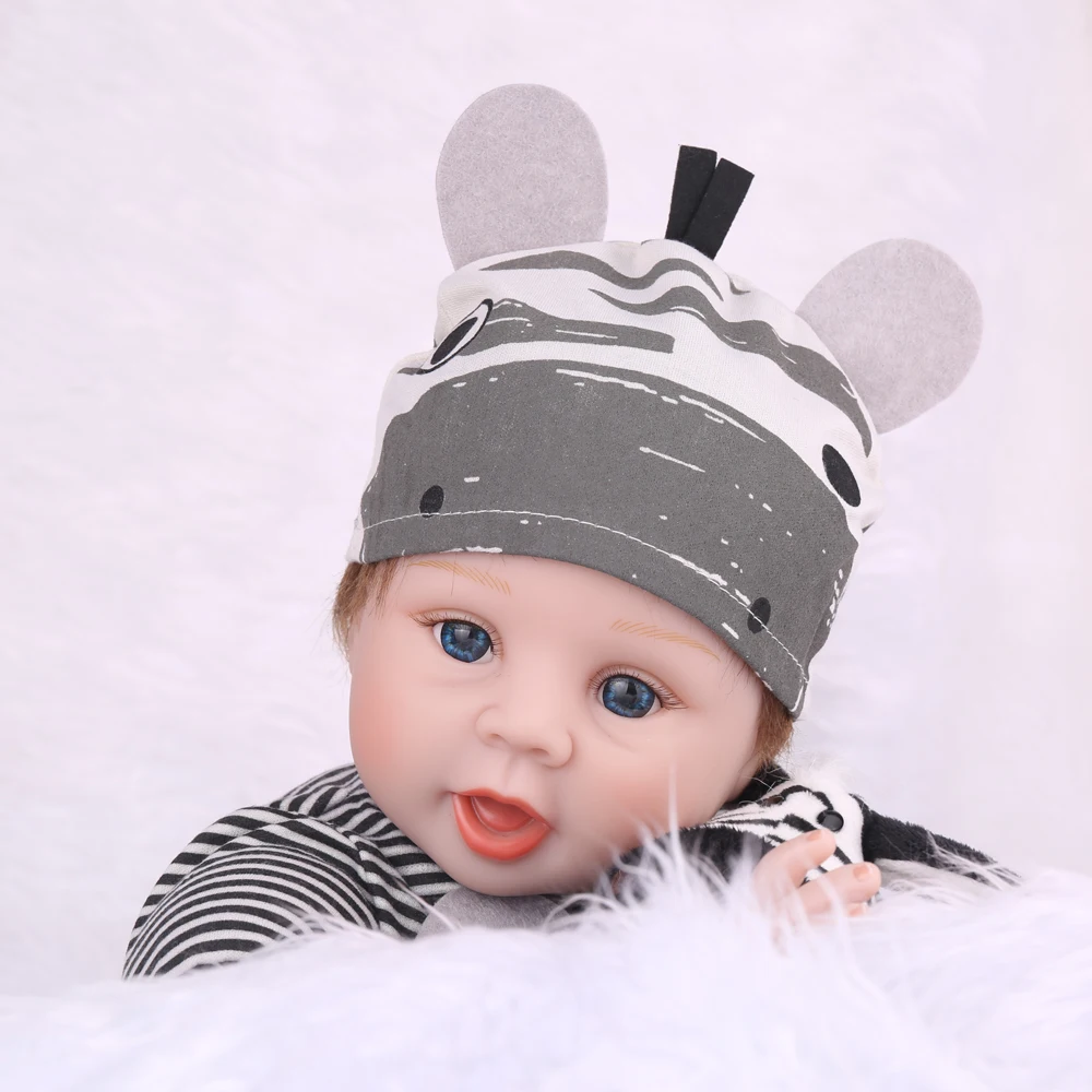 Кукла npk 55 см Силиконовая Reborn Super Baby Lifelike малыш мальчик Bonecas кукла Bebes Brinquedos Toys