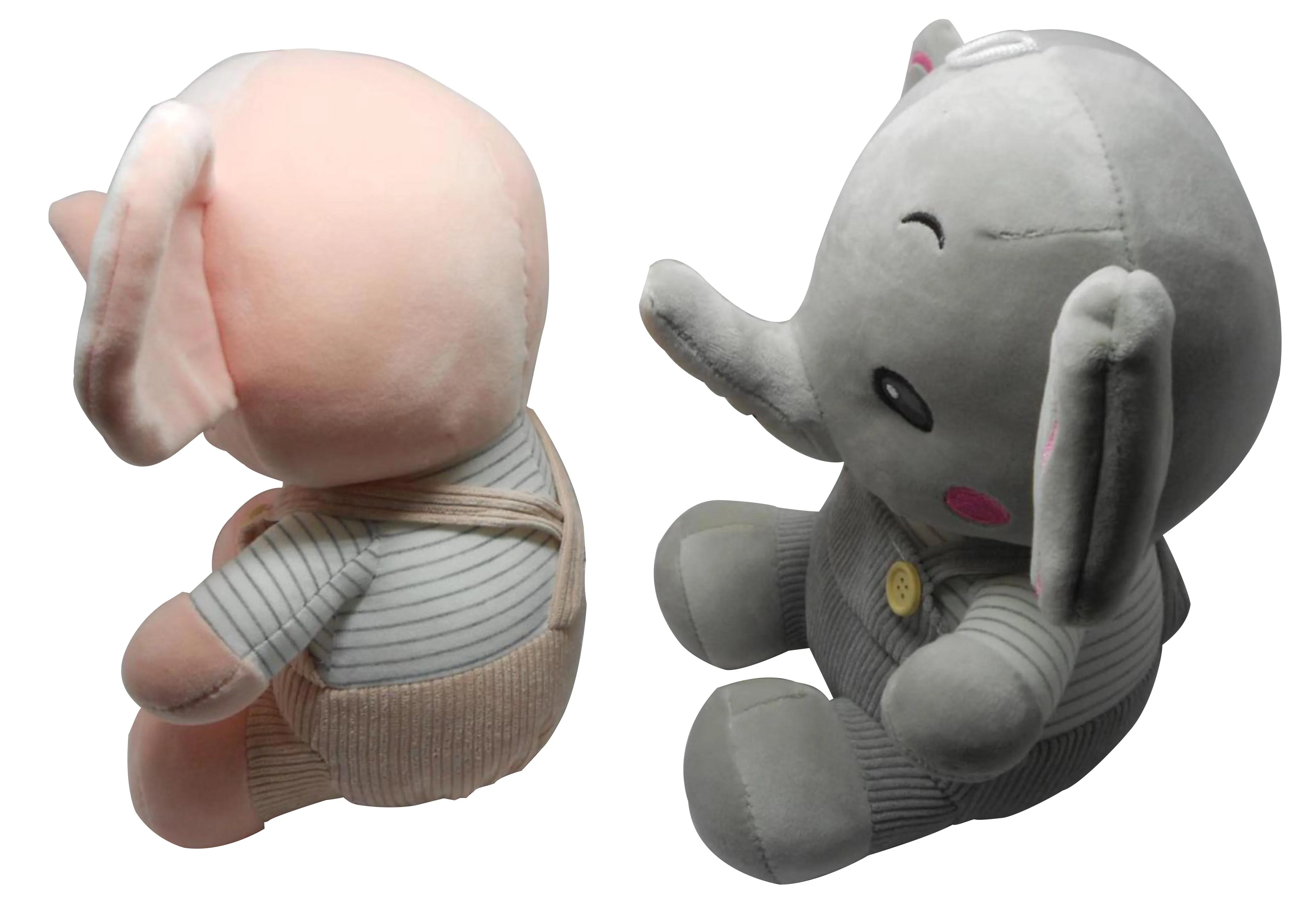 

NEWEST 30CM SOFT CLOTH PLUSH STUFFED BABY KIDS CHILDREN ANIMAL ELEPHANT DESIGN TOY