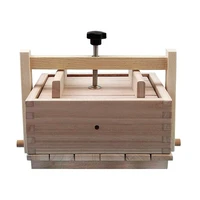 durable wooden portable practical tofu press mold tofu making mold tofu stamper for restaurant