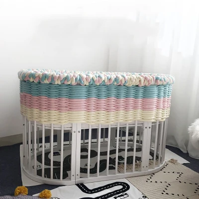 DIY многофункциональная хлопковая детская кровать для малышей бампер кроватки