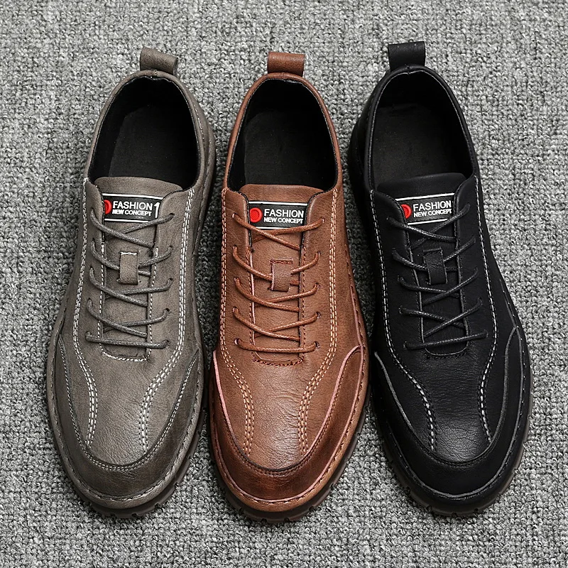 Мужские Формальные туфли из натуральной кожи Оксфордский бизнес Свадебные