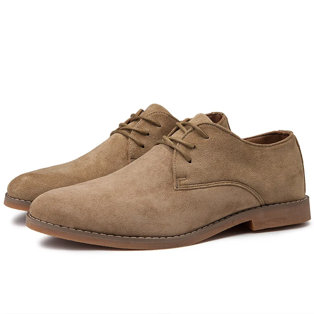 Мужская повседневная обувь; зимняя обувь; zapatillas hombre; Мужская Новая модная повседневная обувь с ремешками; английские остроконечные замшевые туфли в деловом стиле