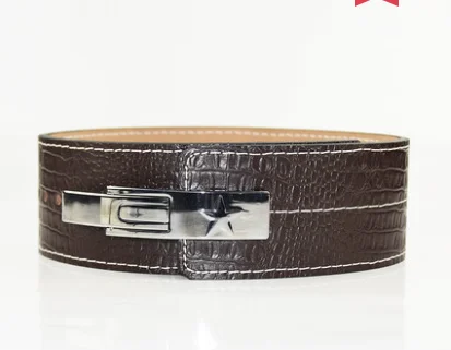 

Powerlifting fitness belt squat deadlift men and women weightlifting sports waist training protective gear cowhide lever buckle