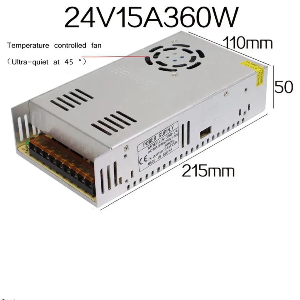 Горячая Распродажа AC85 265V 110 В 220 до DC 24 в 36 48 1A 2A 3A 5A 10A 15A 20A 30A 40A 60A CCTV/адаптер питания