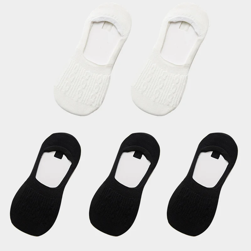 style P 5 pairs 5 пар, Хлопковые женские носки, одноцветные, снежинки, мягкие, забавные Женские носочки, летние носки-тапочки, Лидер продаж - Цвет: style P 5 pairs