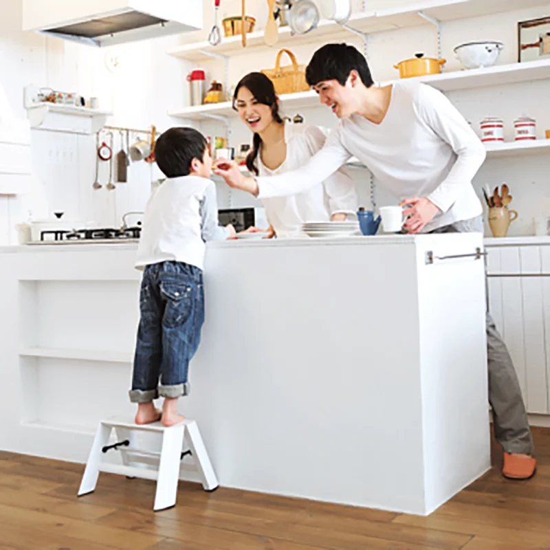 Стул Hasegawa для детей бытовая Нескользящая лестница из алюминиевого сплава в