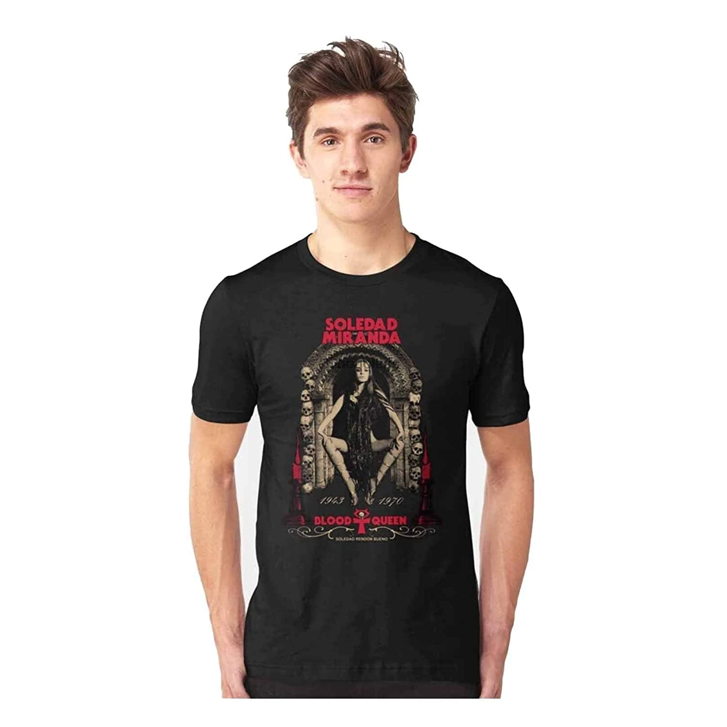 Для мужчин женщин Соледад Миранда DD1330 Повседневное короткие футболки футболка