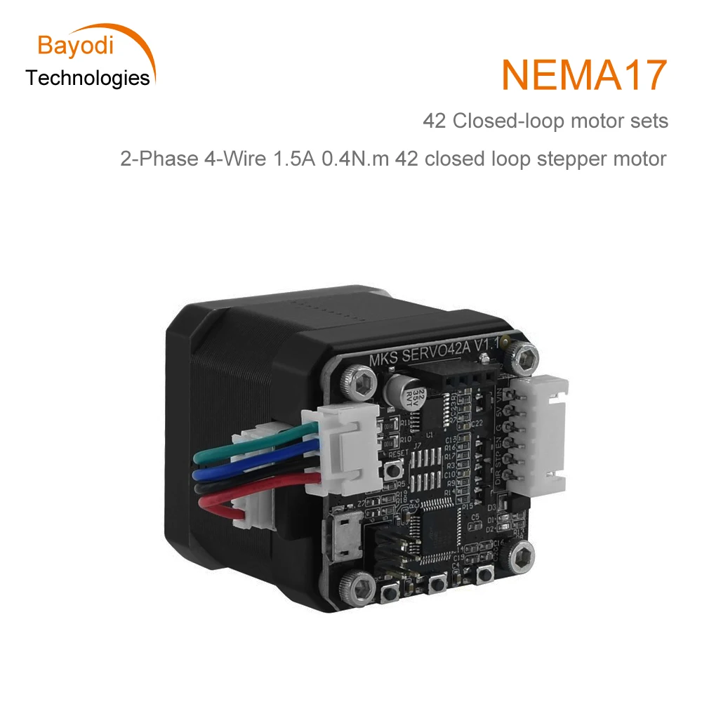 Комплект шагового двигателя NEMA 17 STM32 42 с замкнутым контуром сервомотор MKS SERVO42A