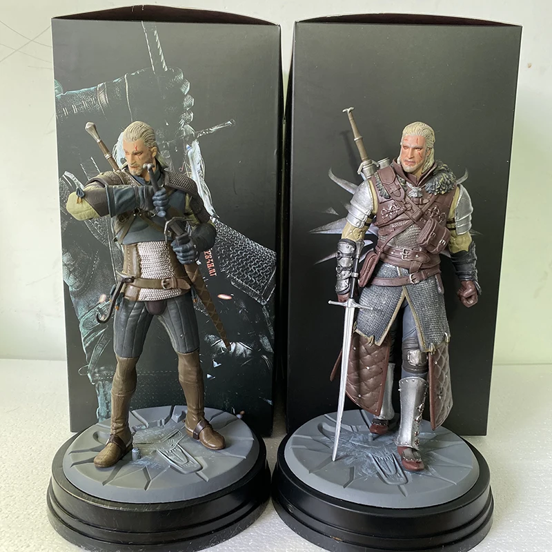 

Witcher-ed 3 Wild Hunt Geralt Wolf Action Figure Collectable Model Toys Gift Doll 24CM