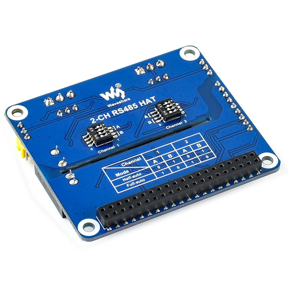 

Stable Expansion HAT 2 Channel Isolated SPI Multi Protection Circuits SC16IS752 SP3485 Solution Safe RS485