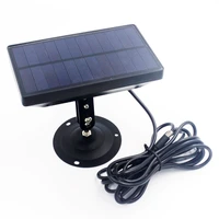 hunting camera solar panel charger external battery powered power supply dc charging device for trail camera accessories