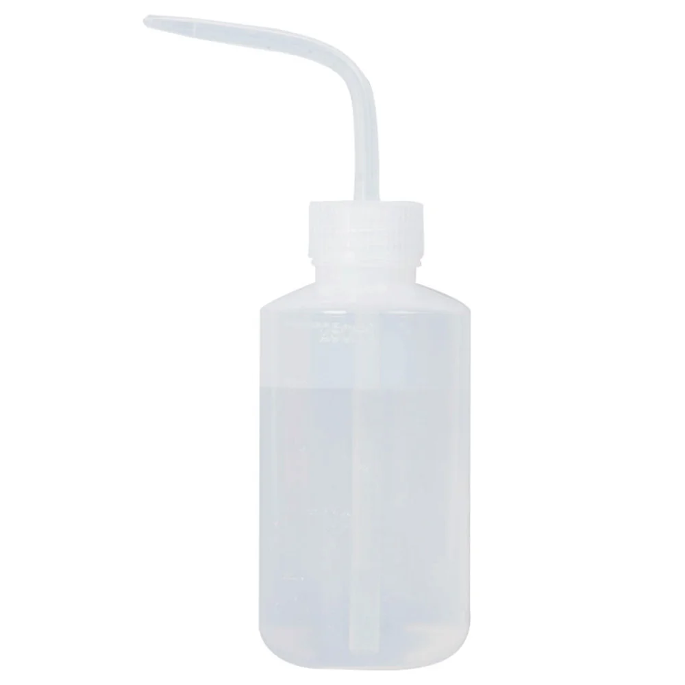 MJS Eyelash Cleaner Empty Bottle Eyelash Expansion Tool Elbow Mouth Narrow Tube Long Eyelash Cleaner Skin Care Pointed Mouth Pot