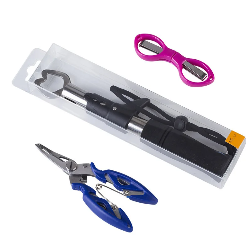 

3Sets of combined aluminum alloy fish control can be called catch fish control fish clamp track clamp fish clamp fishing tools