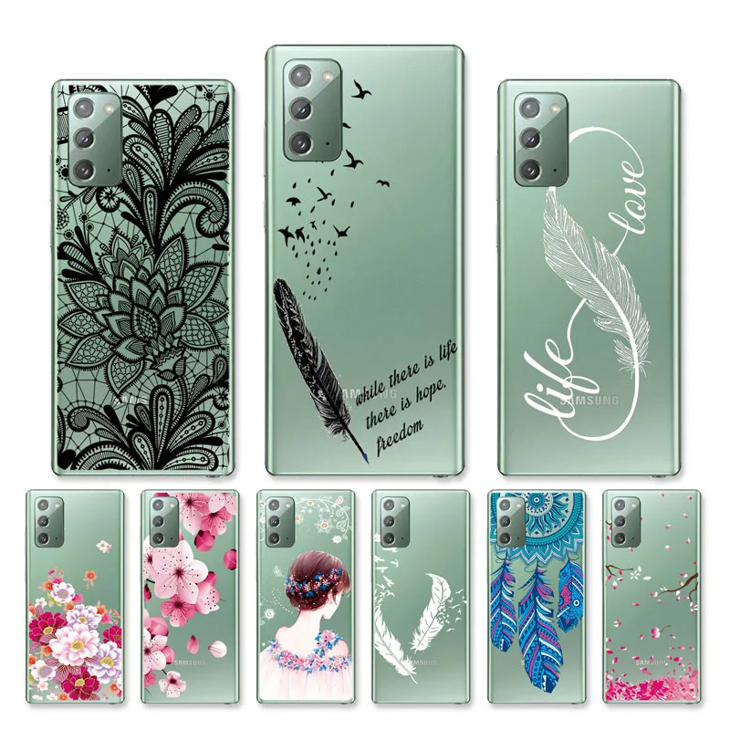 

Transparent Clear Case For Samsung S20 FE Case S21 Ultra Soft Silicon Cover For Samsung Note 20 Ultra 10 S21 Plus S 20 S 21 Capa