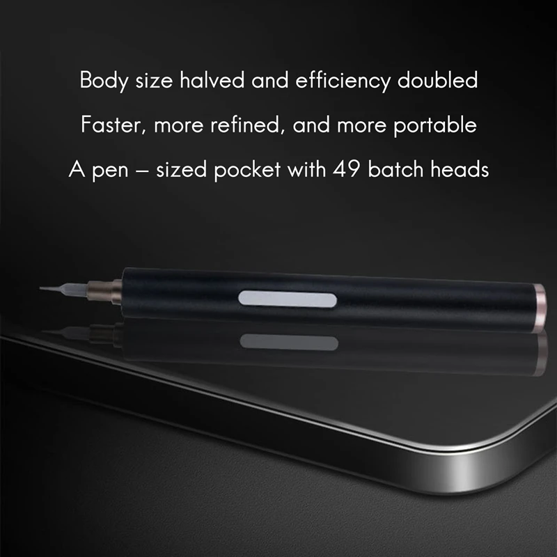 

79 Pieces of 50 in 1 Screwdriver Set, Cordless Electric Screwdriver for Mobile Phones, Tablets, PC Home Appliances