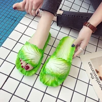 women summer shoes design cabbage home bathroom flip flops funny shoes women non slip soft on outdoor flat shoes