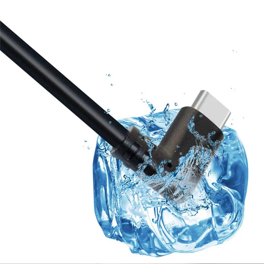 Зарядный кабель с двойным коленком USB Type C 3 м|Аксессуары для очков ВР/ДР| |